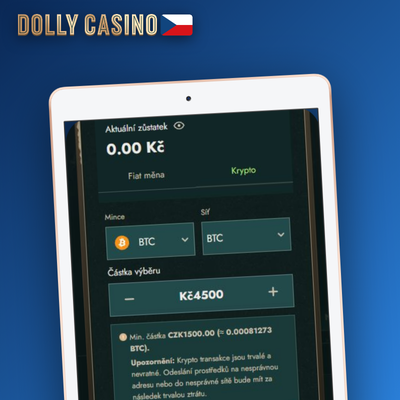 Dolly Casino výběr přes e-peněženky Skrill a Neteller do 24 hodin