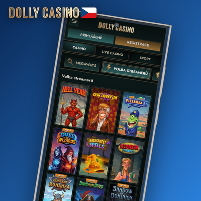 Přes 8 000 slotů a stolních her dostupných v aplikaci Dolly Casino