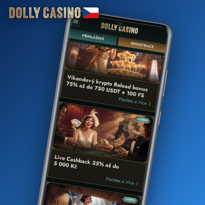 Pojištění sázky v Dolly Casino vrátí vklad při selhání jednoho tipu v akumulátoru